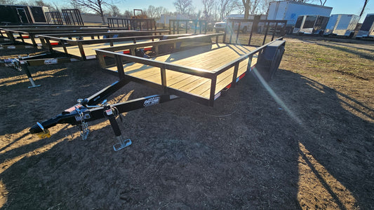 16ft Tandem Axle Utility Trailer - SKU# K25-2641