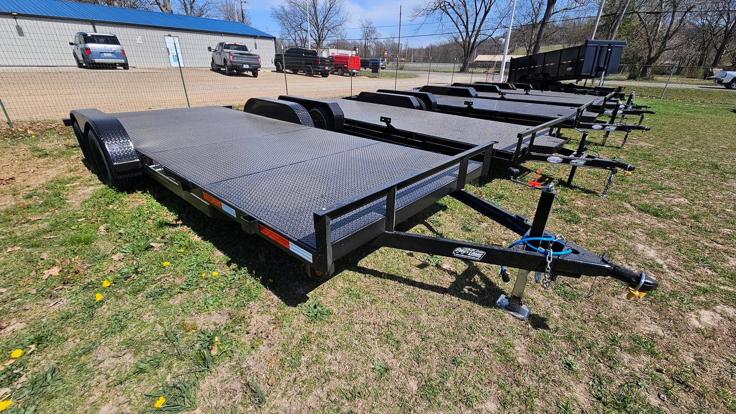 20ft 7k Steel Floor Car Hauler - SKU# K25-2856