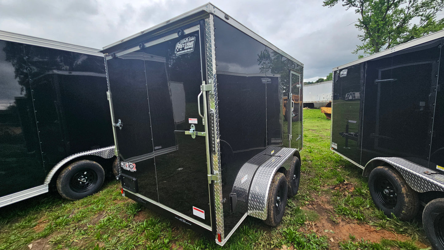 6ft X 12ft Enclosed Trailer - SKU# C25-1324