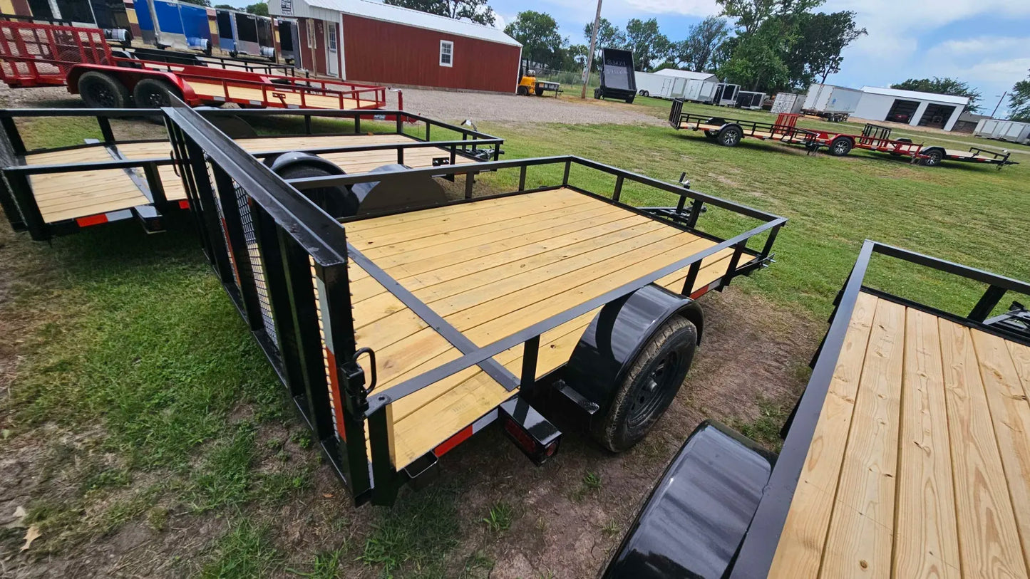 76in X 10ft Utility Trailer - SKU# K25-3218