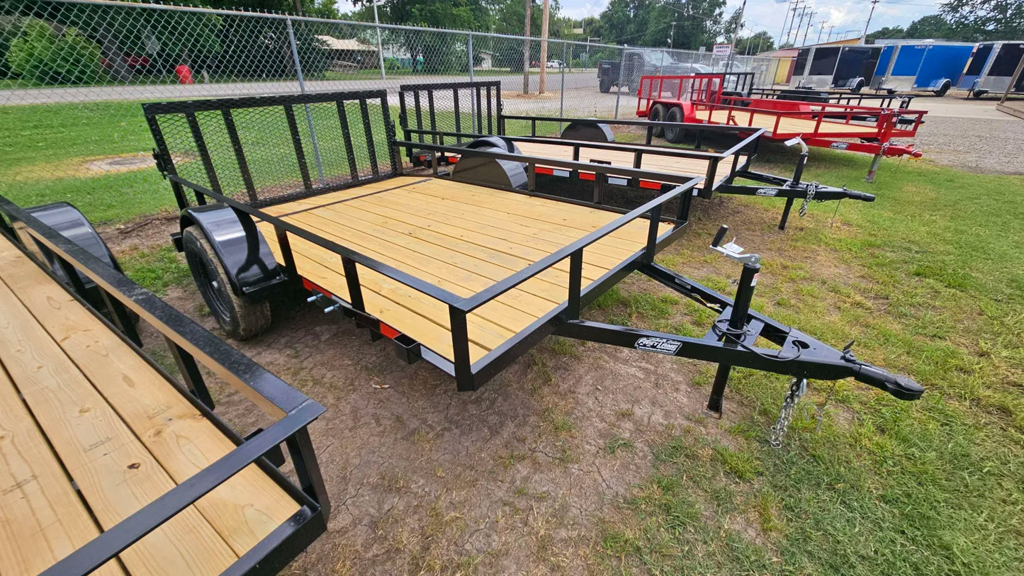 76in X 10ft Utility Trailer - SKU# K25-3218