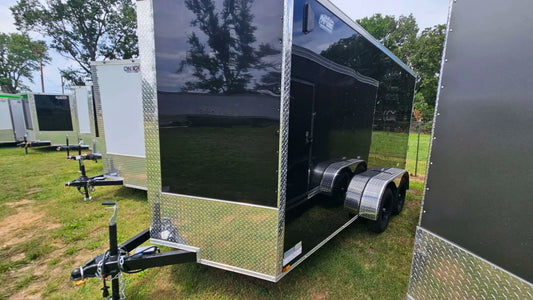 7ft X 14ft Enclosed Trailer - SKU# C25-1933