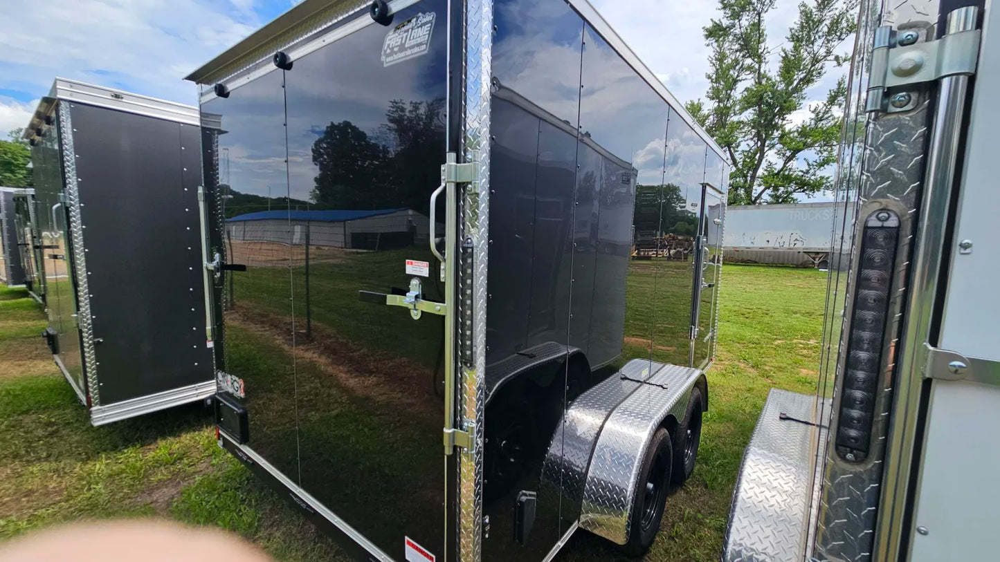 7ft X 14ft Enclosed Trailer - SKU# C25-1933
