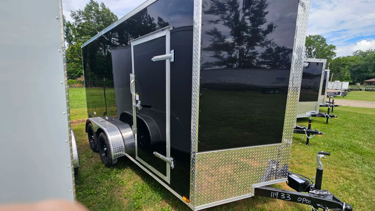 7ft X 14ft Enclosed Trailer - SKU# C25-1933