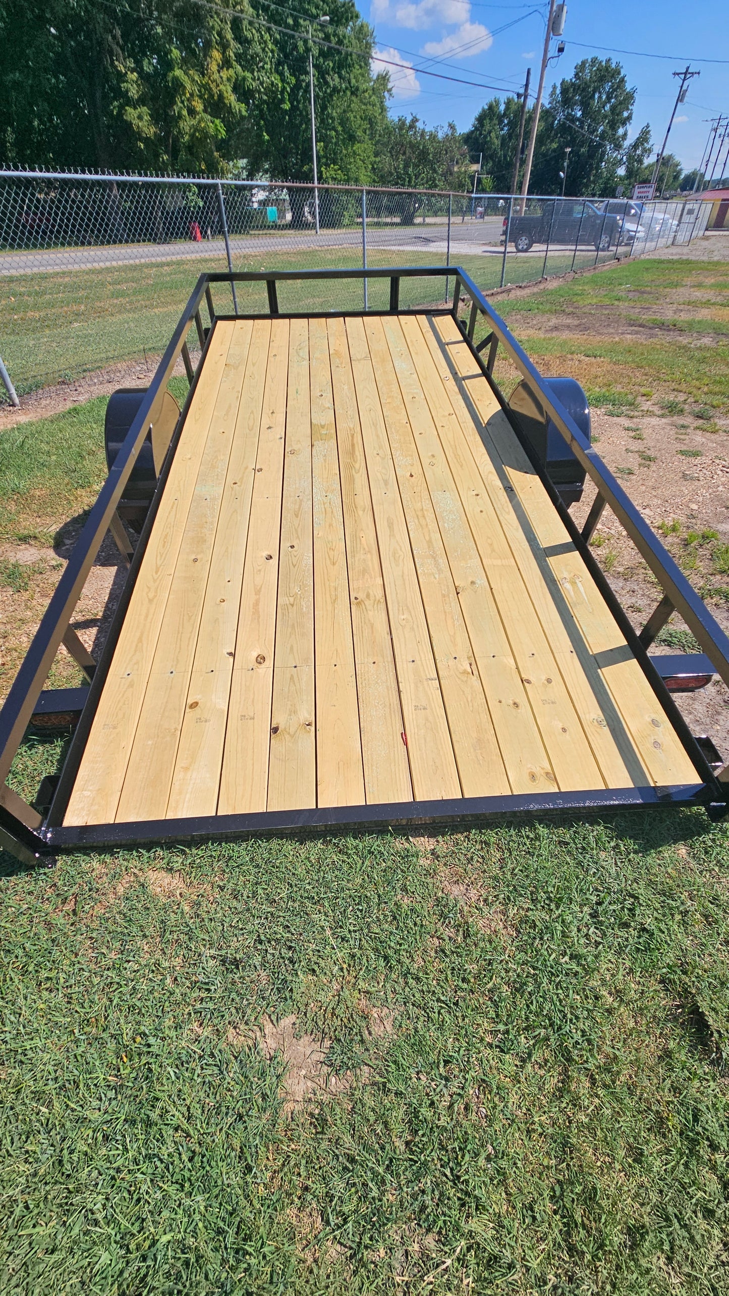 14ft Tilt Deck Utility Trailer - SKU# K25-3359