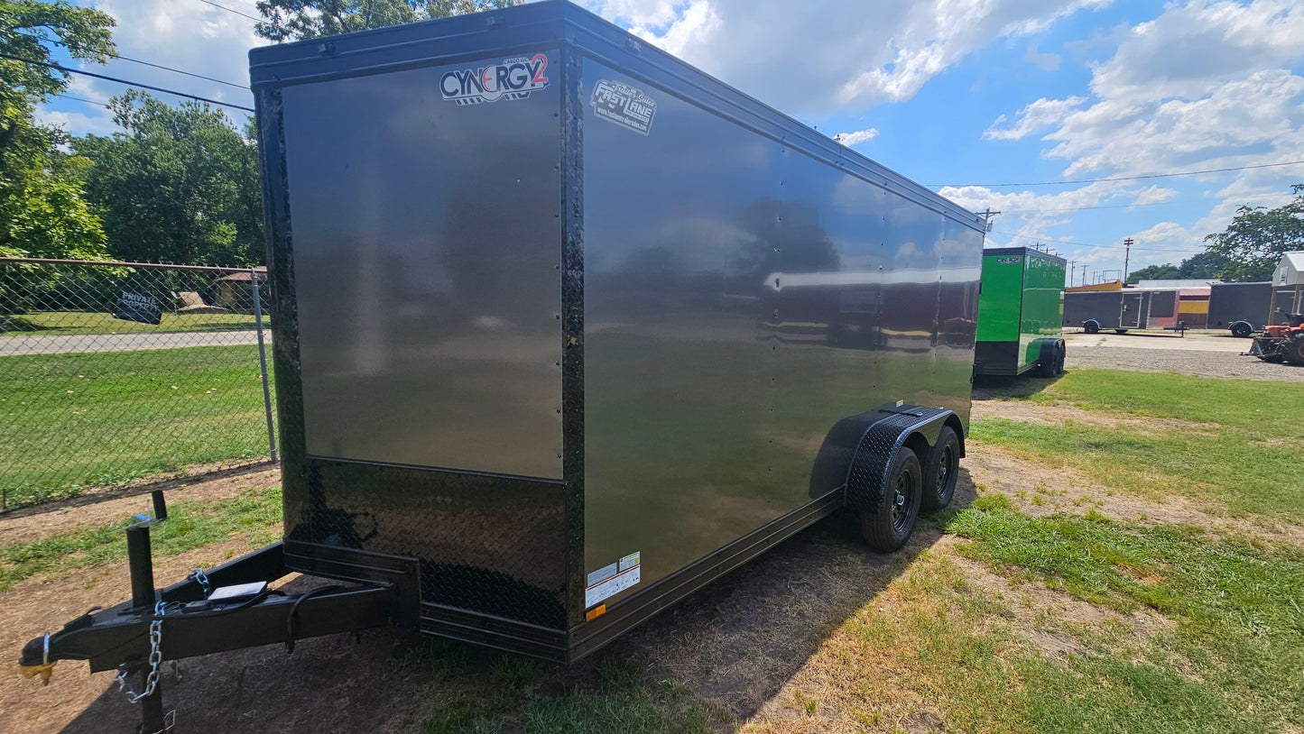 7ft X 16ft Enclosed Trailer - SKU# C26-2680