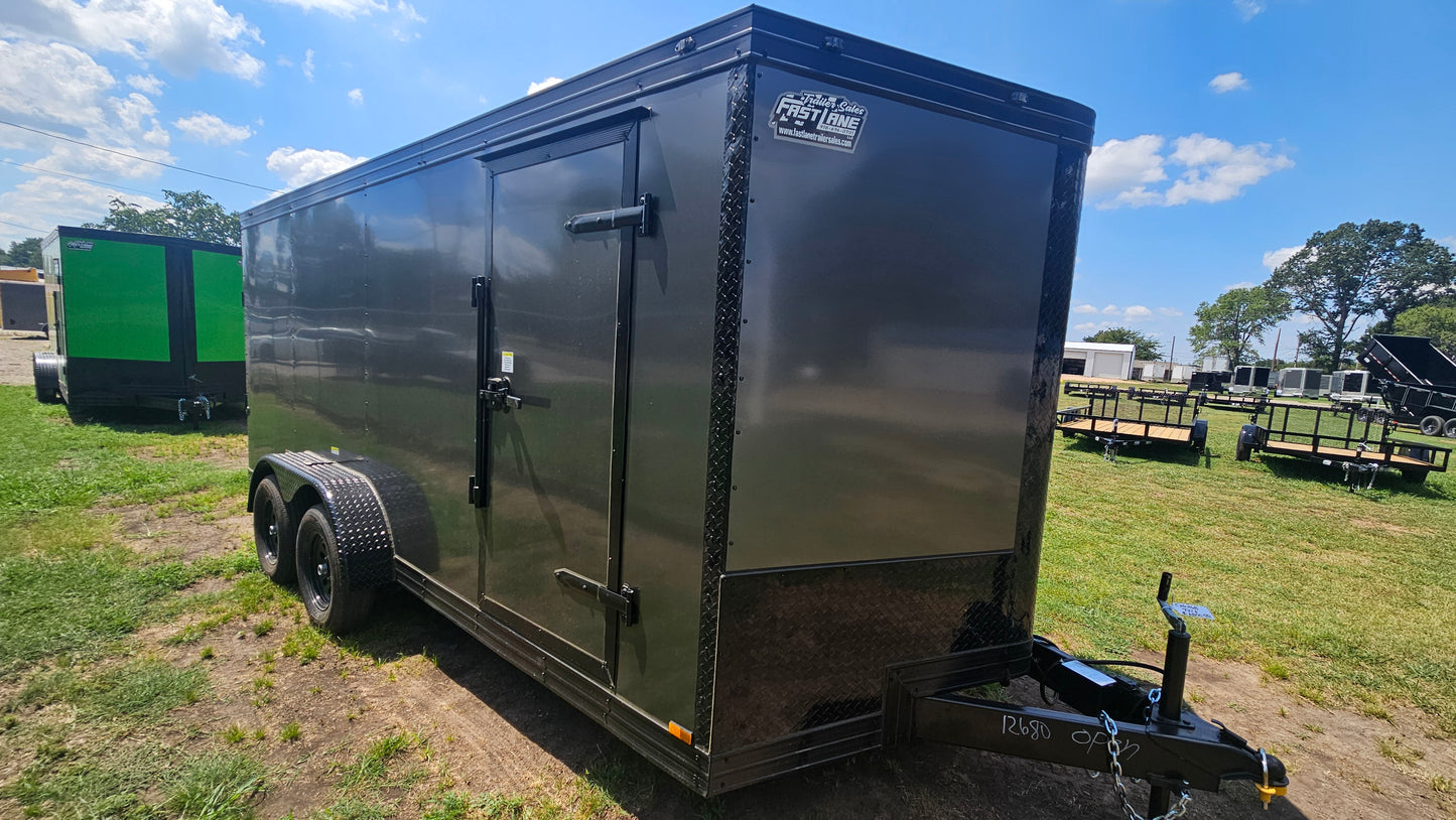 7ft X 16ft Enclosed Trailer - SKU# C26-2680