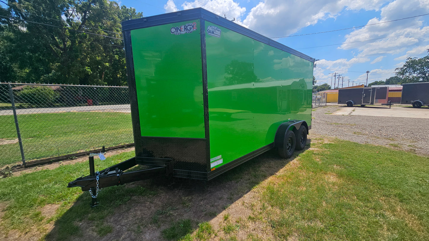 7ft X 16ft Enclosed Trailer - SKU# C26-2607