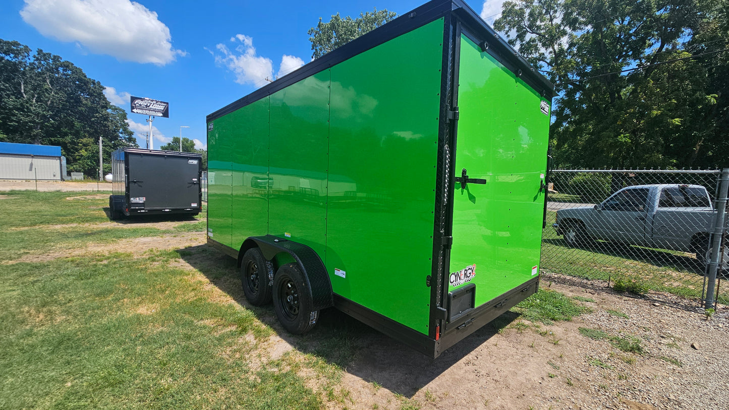 7ft X 16ft Enclosed Trailer - SKU# C26-2607