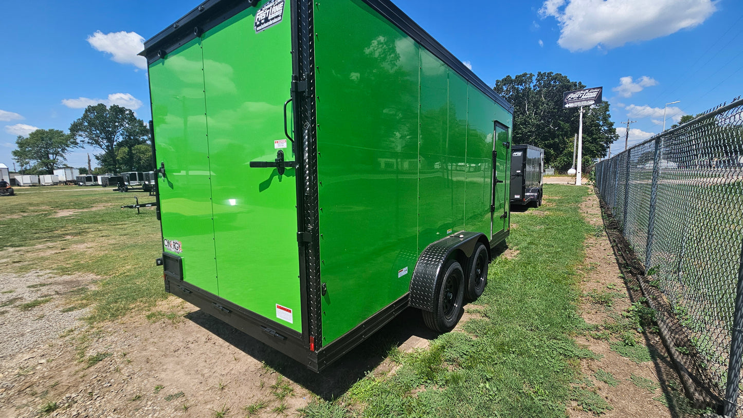 7ft X 16ft Enclosed Trailer - SKU# C26-2607