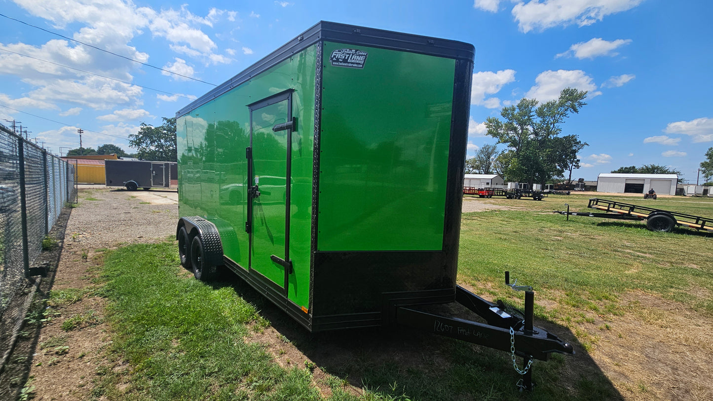 7ft X 16ft Enclosed Trailer - SKU# C26-2607