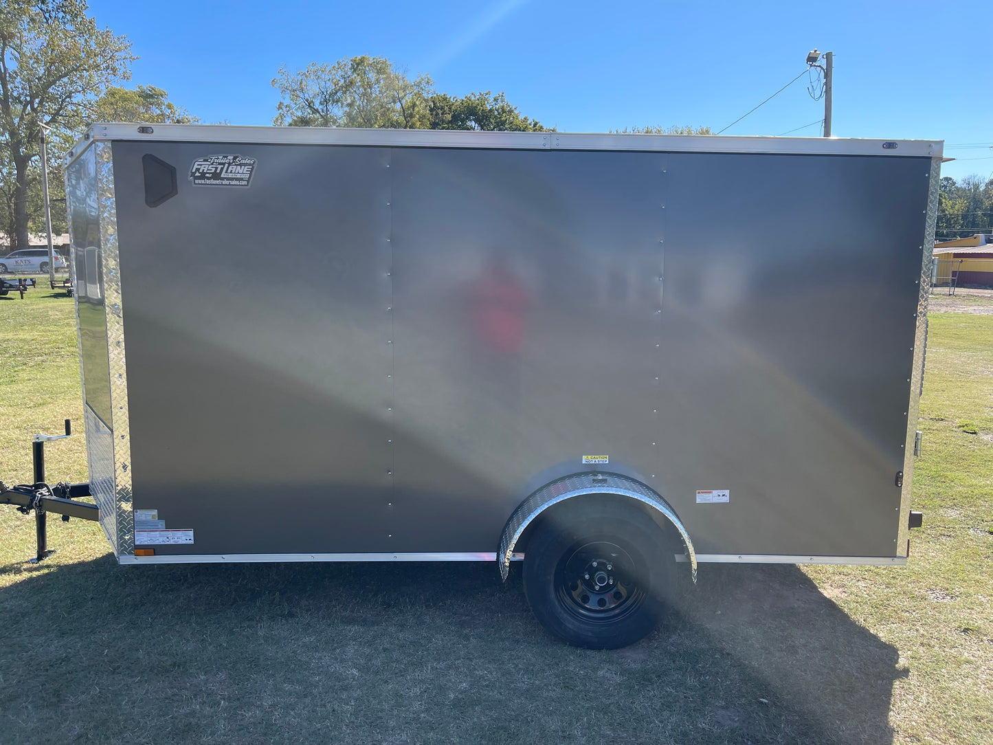 6ft x 12ft Enclosed Trailer C26-2937