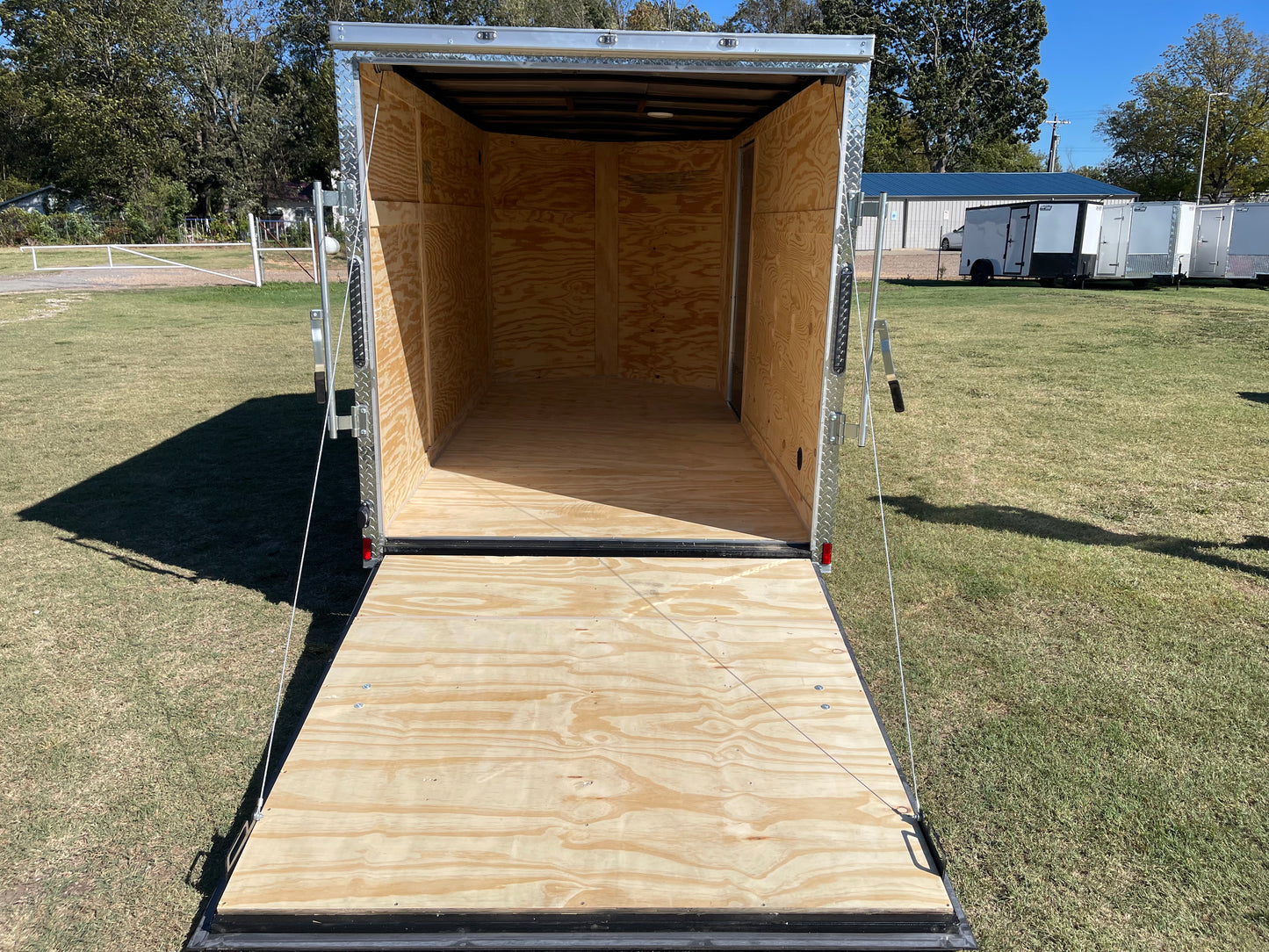 6ft x 12ft Enclosed Trailer C26-2937