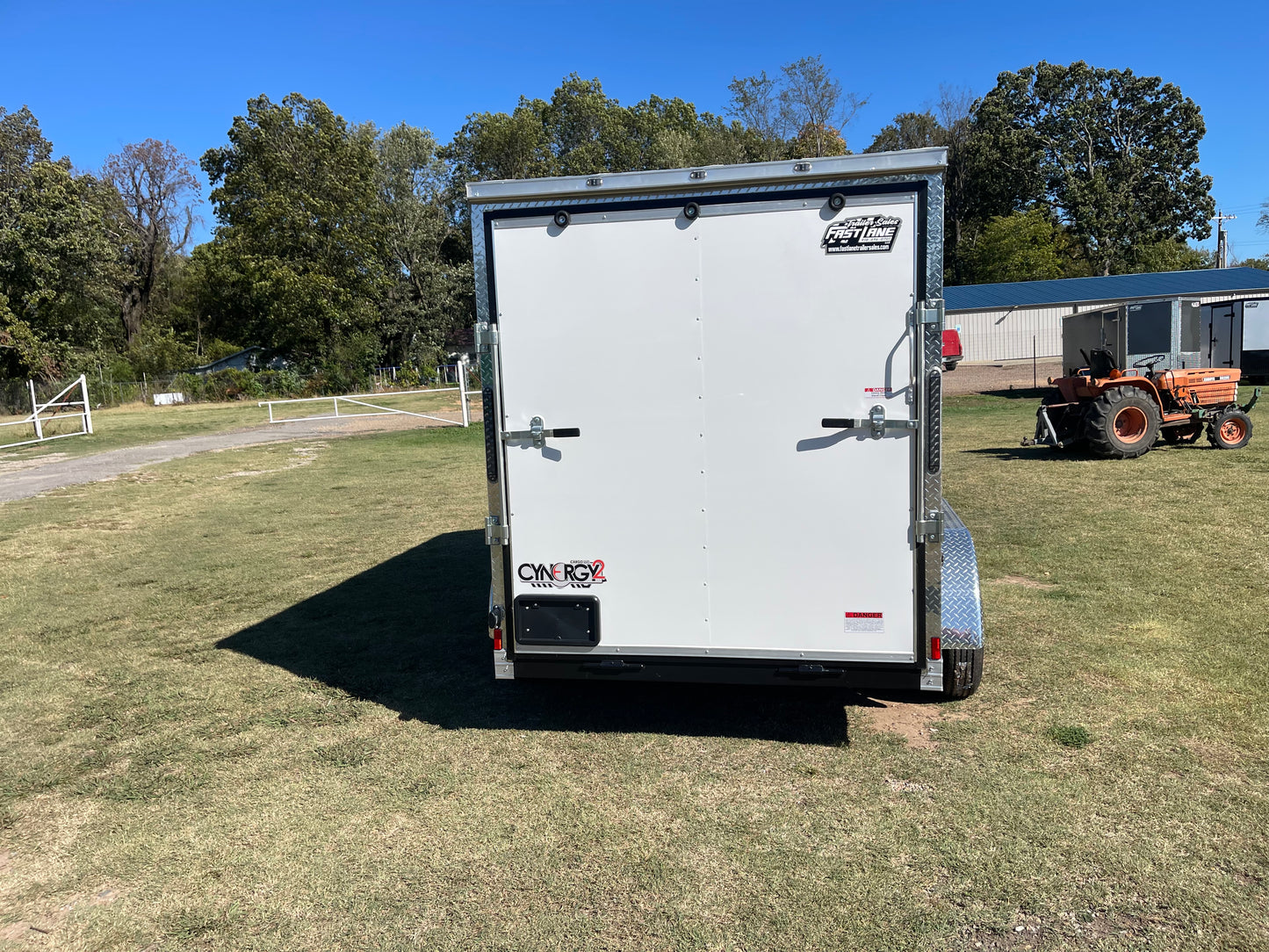 6ft x 12ft Enclosed Trailer C26-2923
