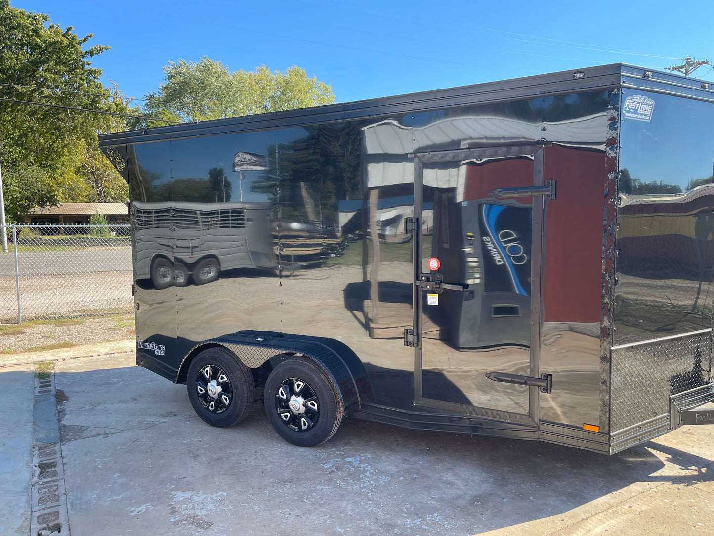 7ft X 14ft Enclosed Trailer C26-3296