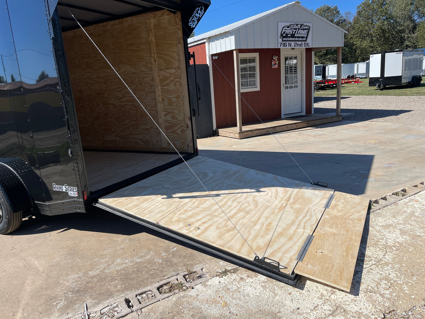 7ft X 14ft Enclosed Trailer C26-3296