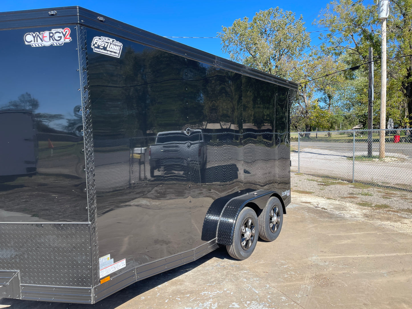 7ft X 14ft Enclosed Trailer C26-3296