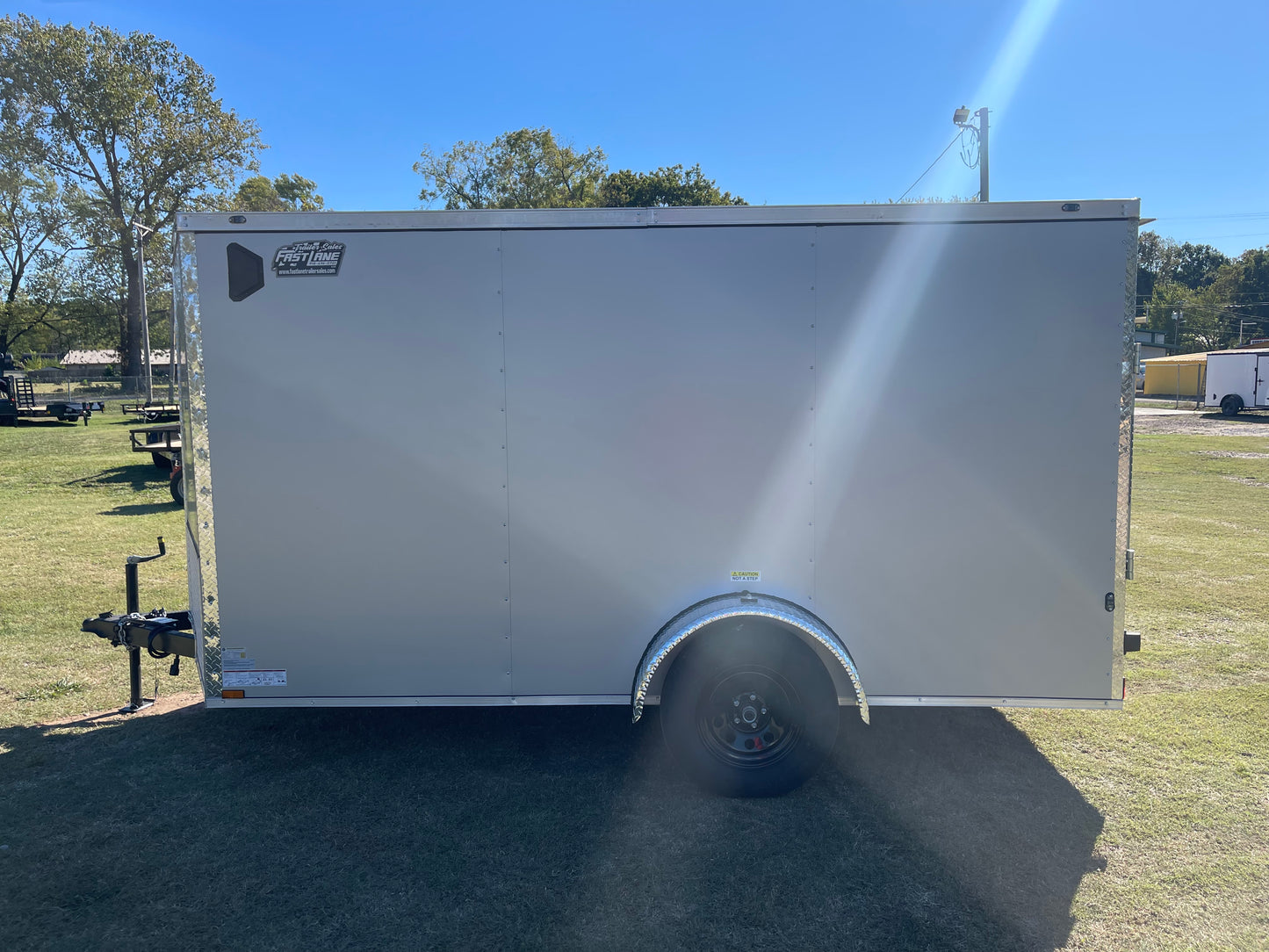 7ft x 12ft Enclosed Trailer C26-3284