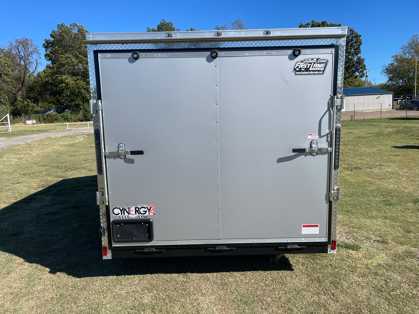 7ft x 12ft Enclosed Trailer C26-3284