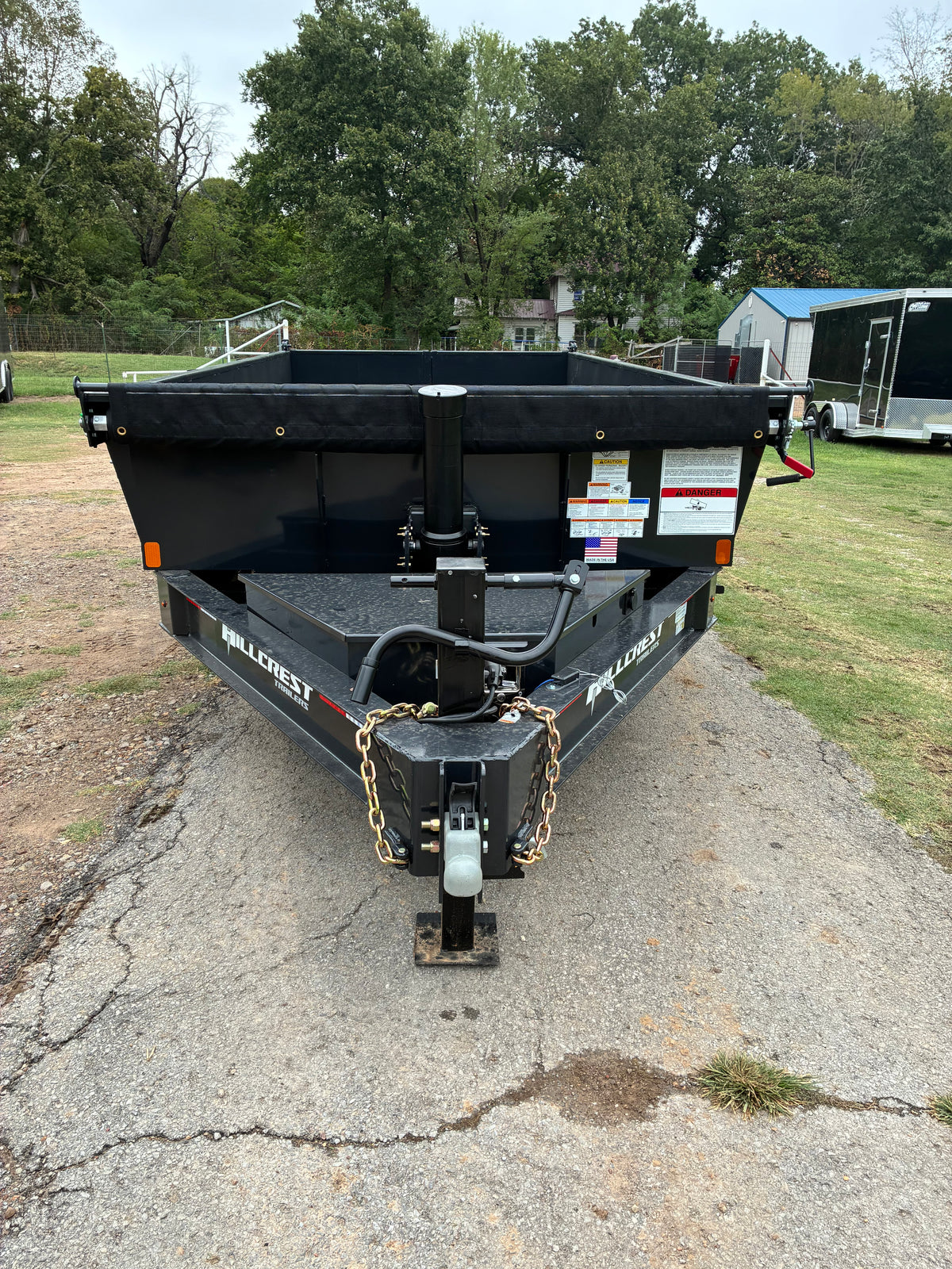 2027 - 14K 7ft X 14ft Dump Trailer H271654