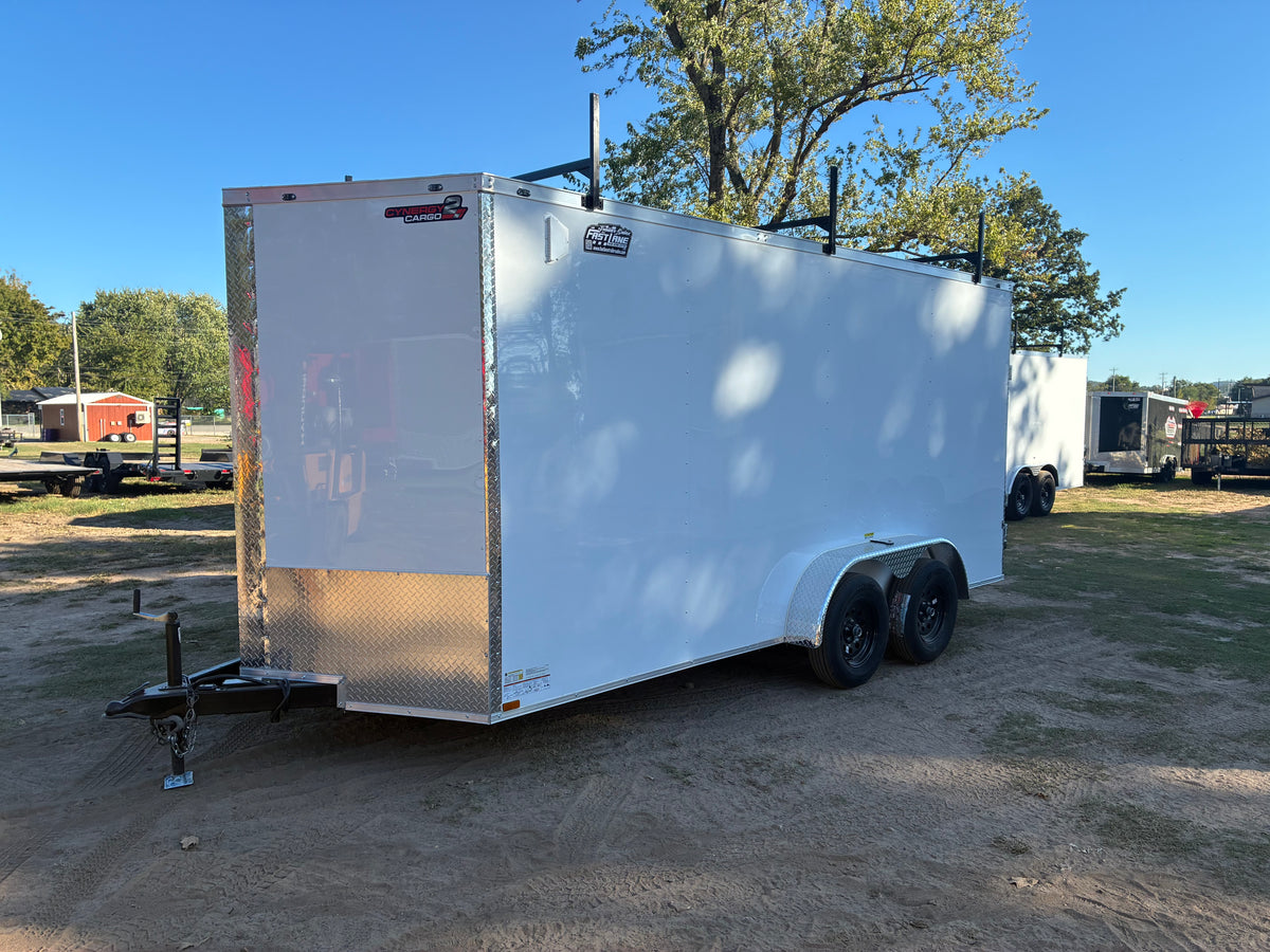 2027 - 7ft X 16ft Enclosed Trailer C277875