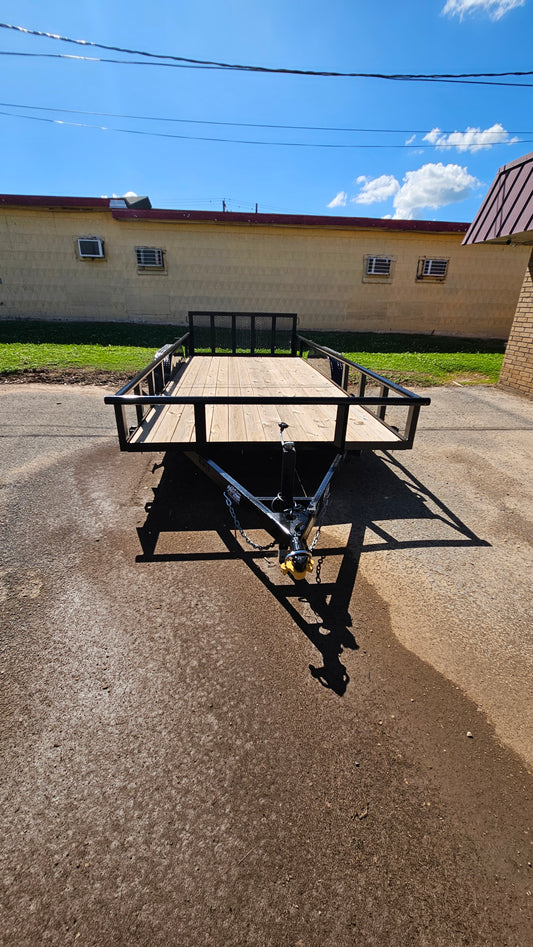 18ft Tandem Axel Utility Trailer