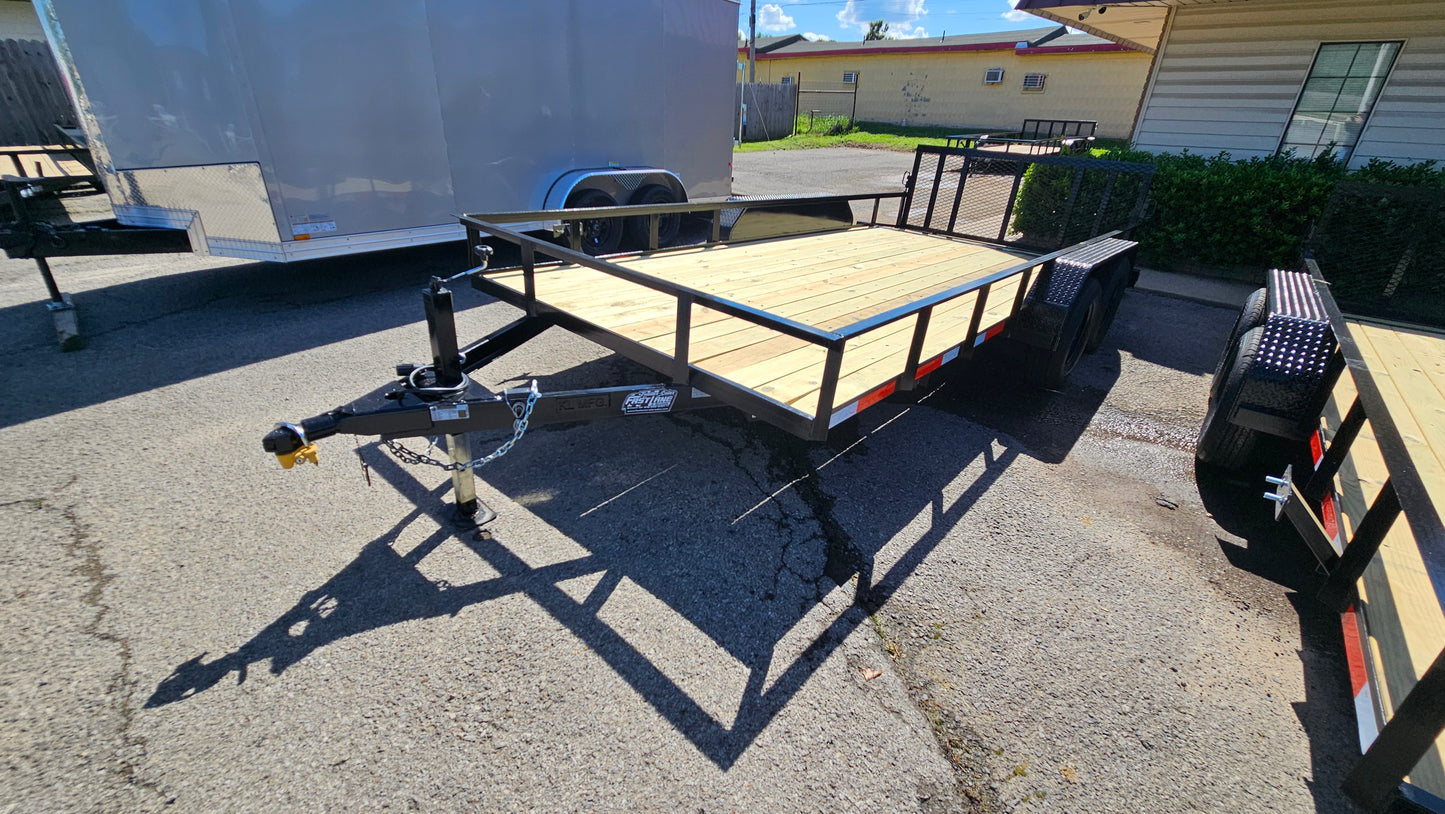 16ft Tandem Axel Utility Trailer