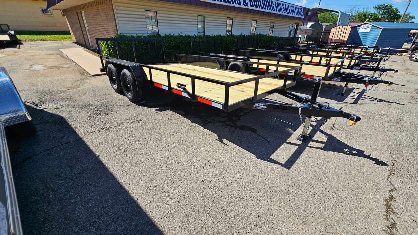 16ft Tandem Axel Utility Trailer