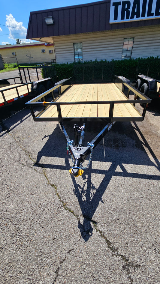 16ft Tandem Axel Utility Trailer