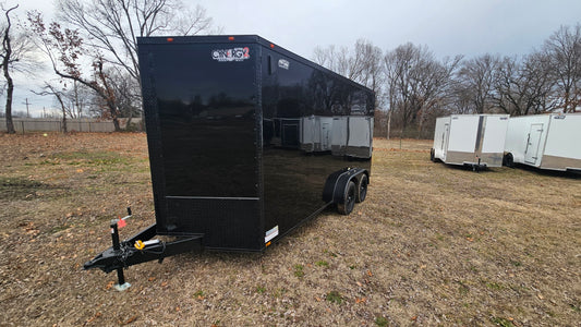 7ft x 16ft Enclosed trailer