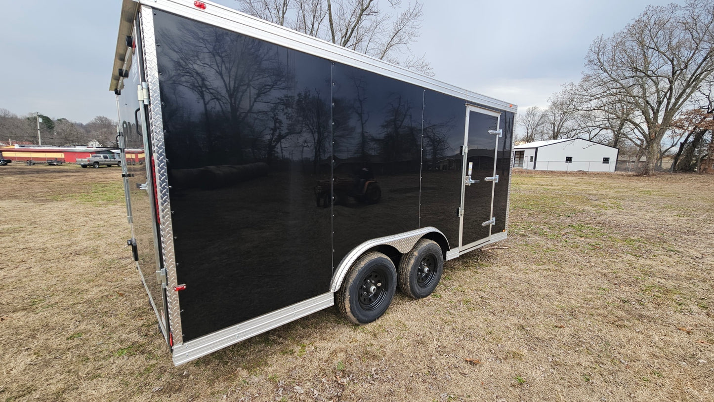 8.5ft x 16ft Heavy Duty Enclosed Trailer