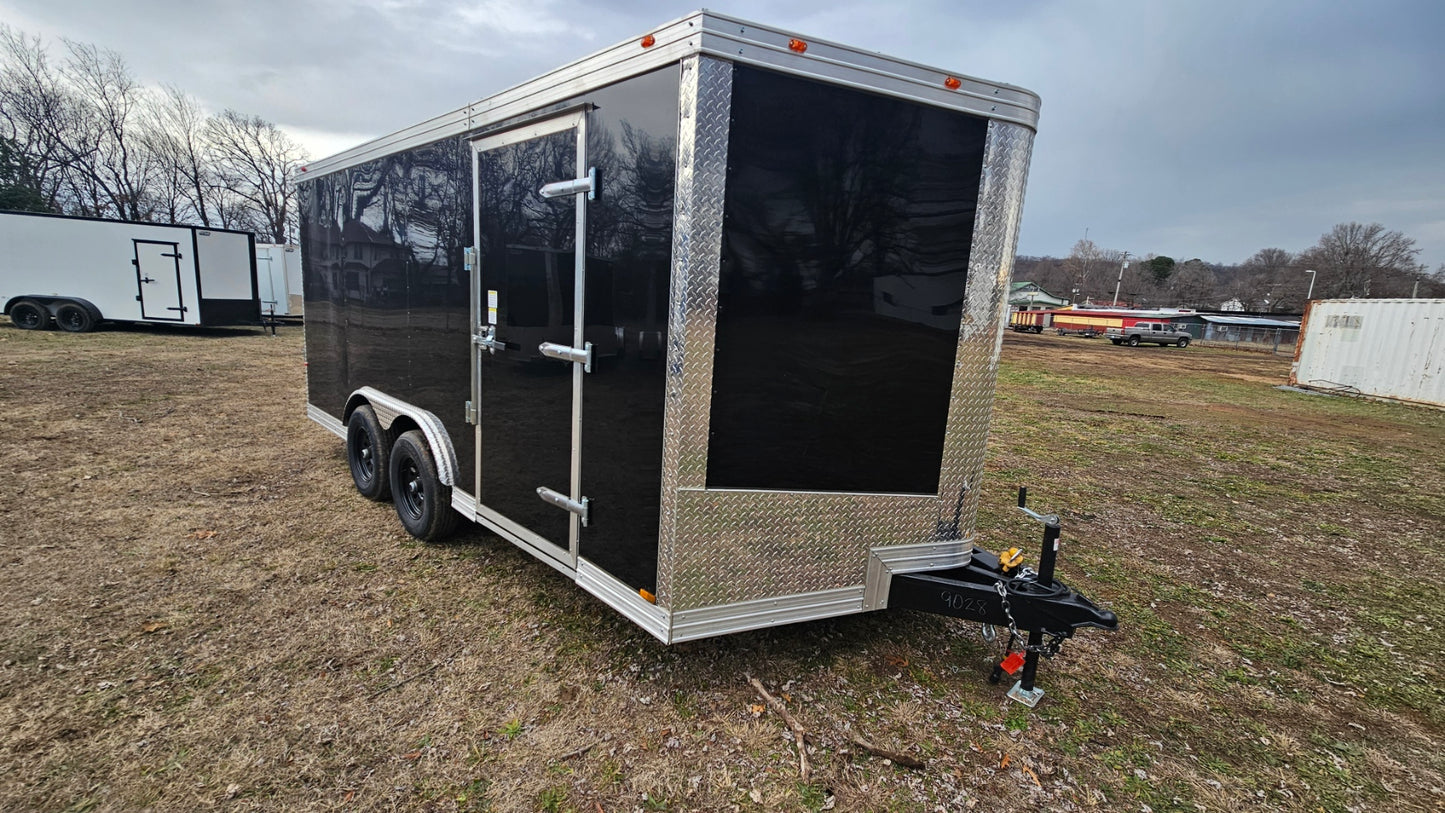 8.5ft x 16ft Heavy Duty Enclosed Trailer