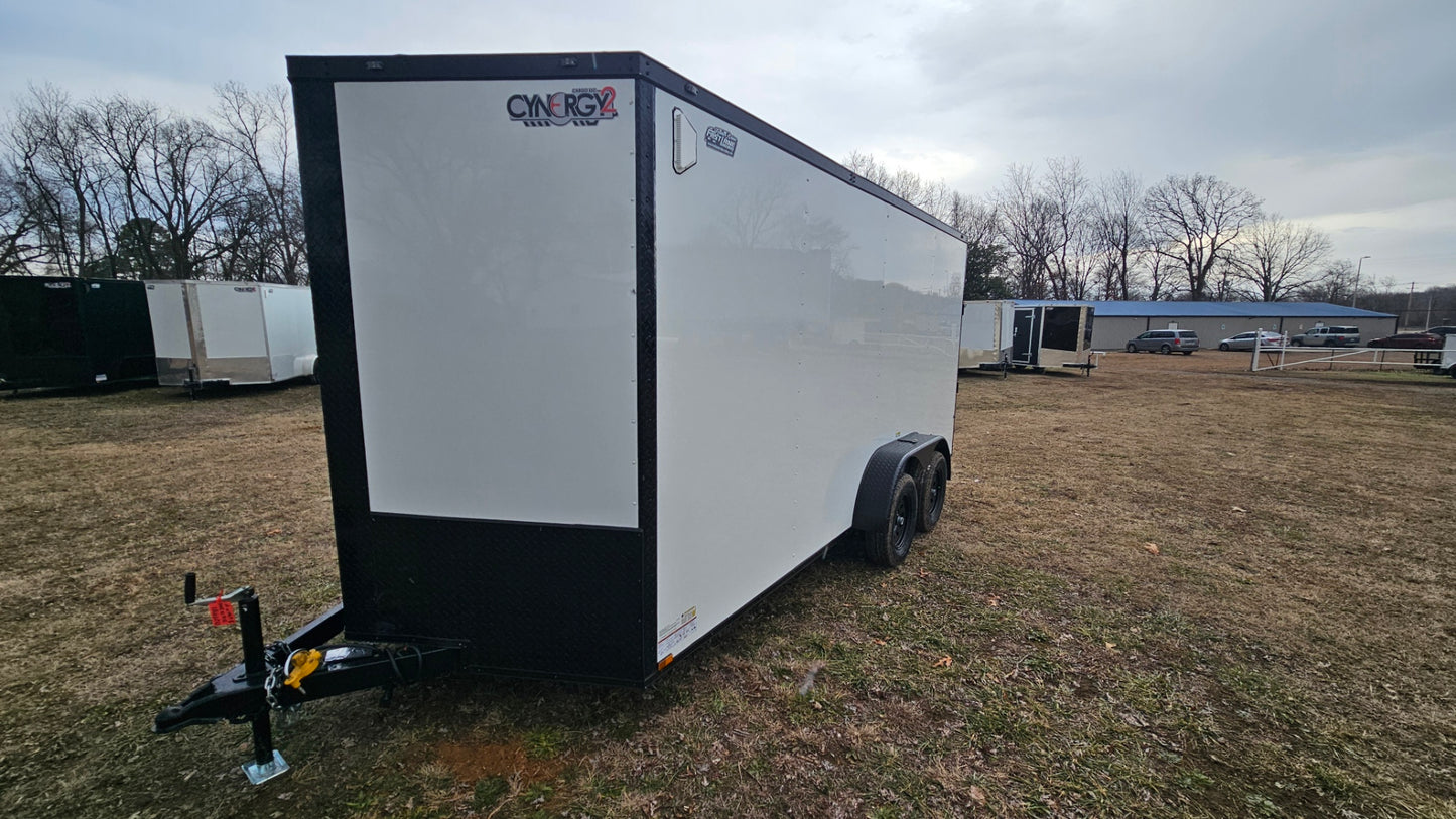 7ft x 16ft Enclosed trailer