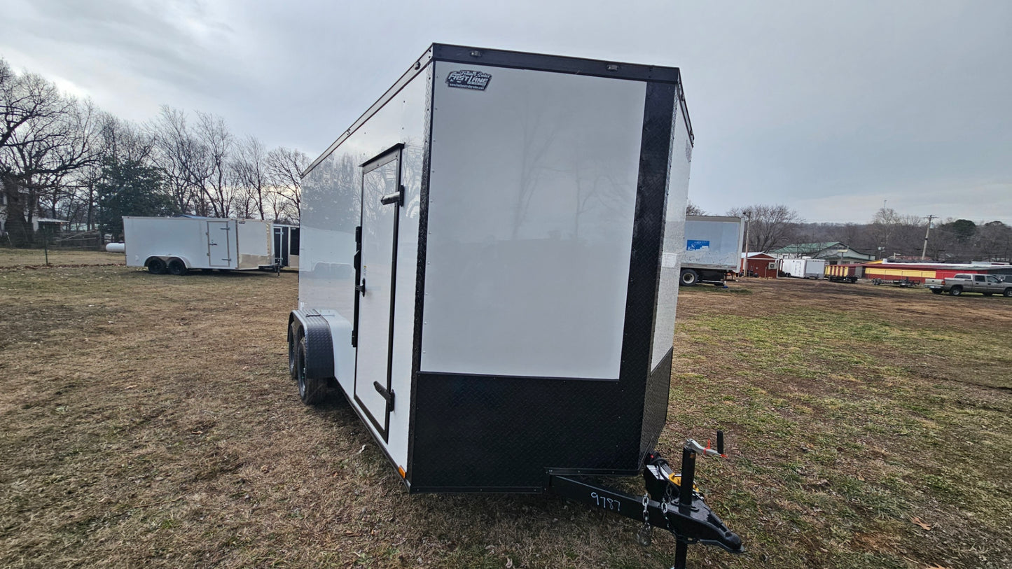 7ft x 16ft Enclosed trailer