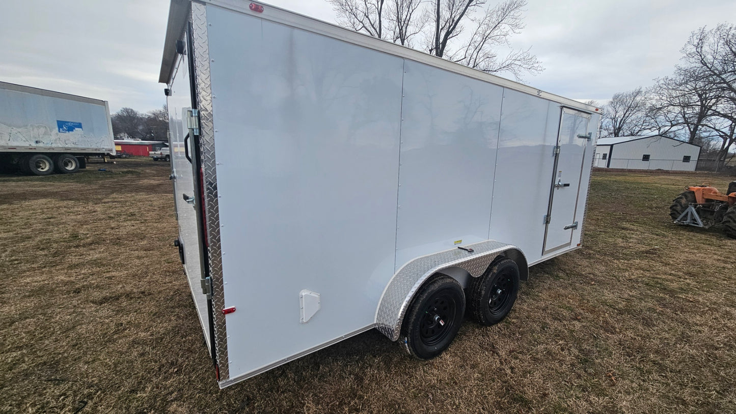 7ft X 16ft Enclosed Trailer