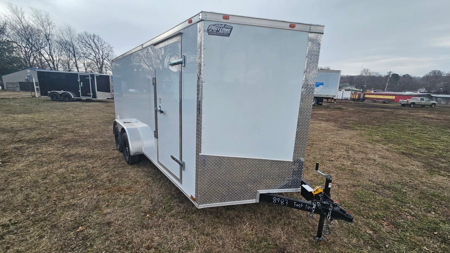 7ft X 16ft Enclosed Trailer