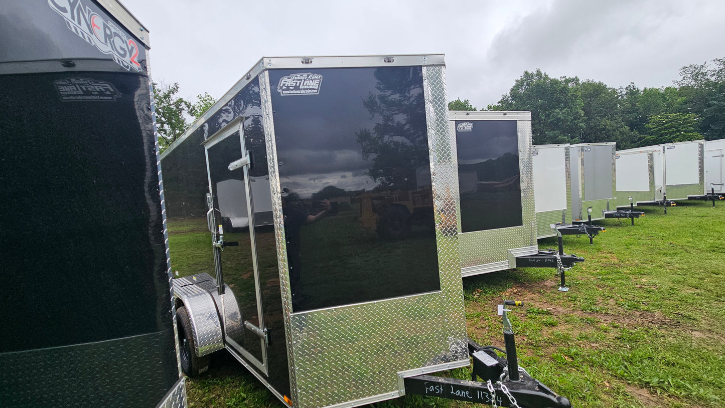 6ft X 12ft Enclosed Trailer - SKU# C25-1324