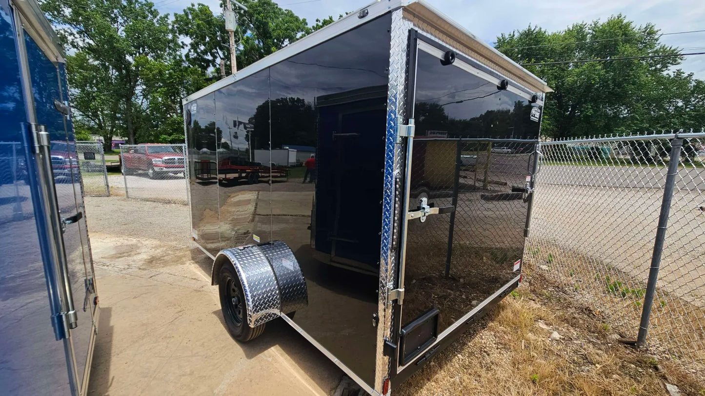 7ft X 12ft Enclosed Trailer - SKU# C25-1330