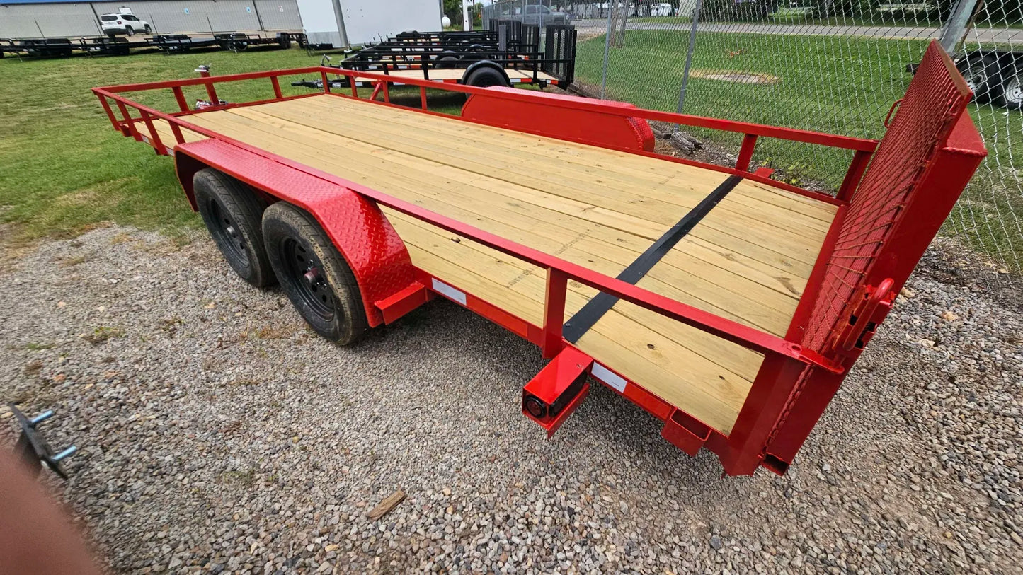 83in X 18ft Utility Trailer - SKU# K25-3215