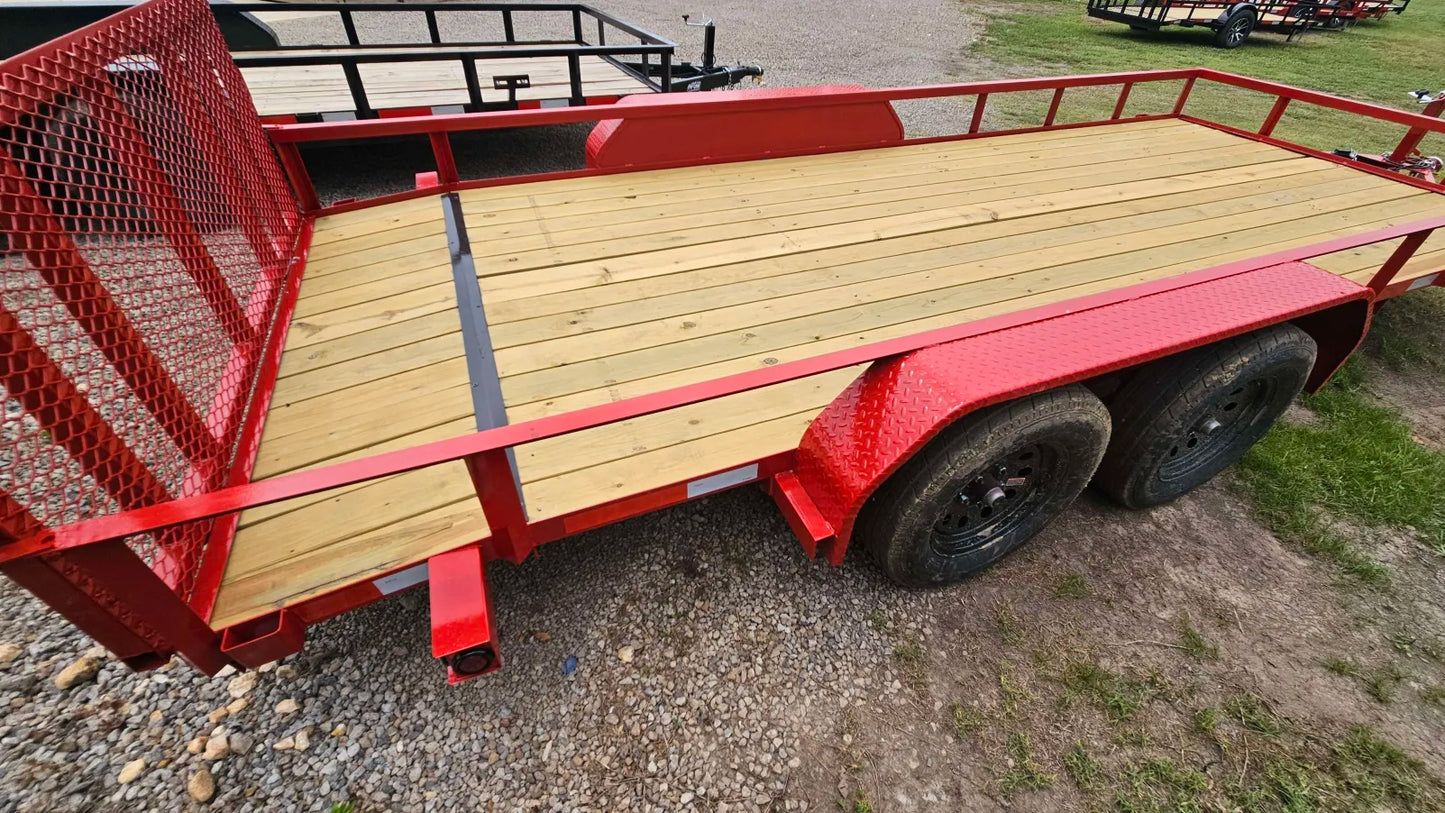 83in X 18ft Utility Trailer - SKU# K25-3215