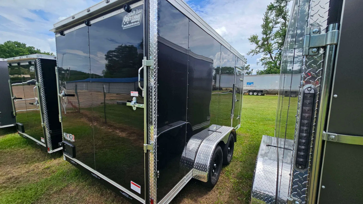 7ft X 14ft Enclosed Trailer - SKU# C25-2117