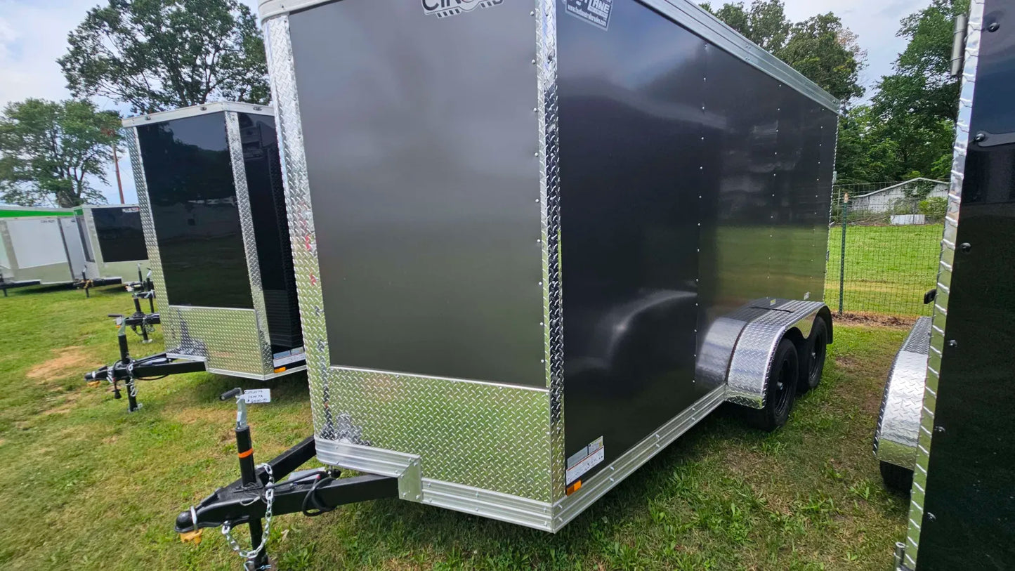 7ft X 14ft Enclosed Trailer - SKU# C25-2179