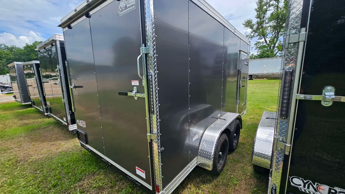 7ft X 14ft Enclosed Trailer - SKU# C25-2179
