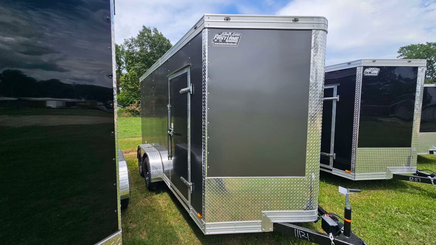 7ft X 14ft Enclosed Trailer - SKU# C25-2179