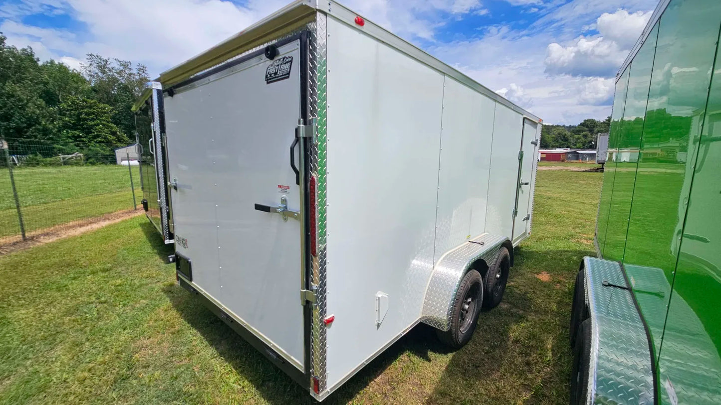 7ft X 16ft Enclosed Trailer - SKU# C25-8987