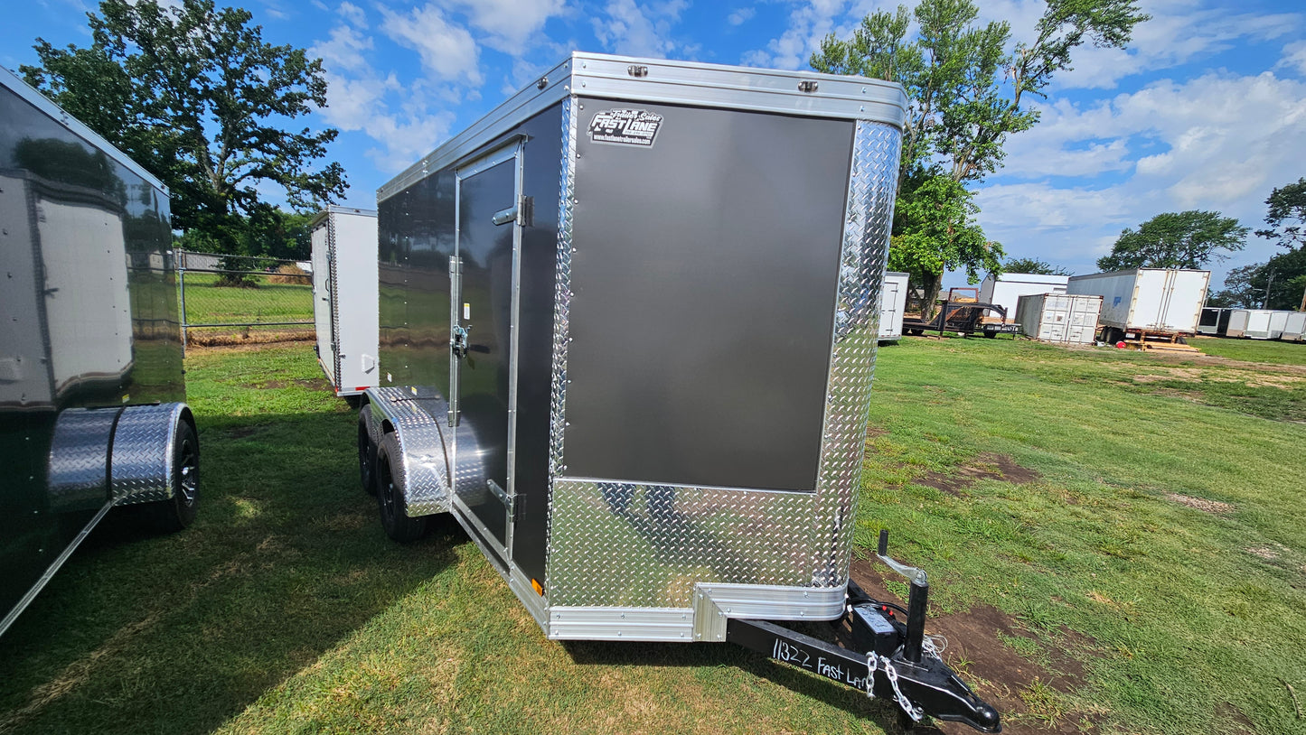 6ft X 12ft Enclosed Trailer - SKU# C25-1322