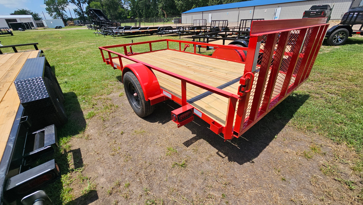 76in X 12ft Utility Trailer - SKU# K25-3272