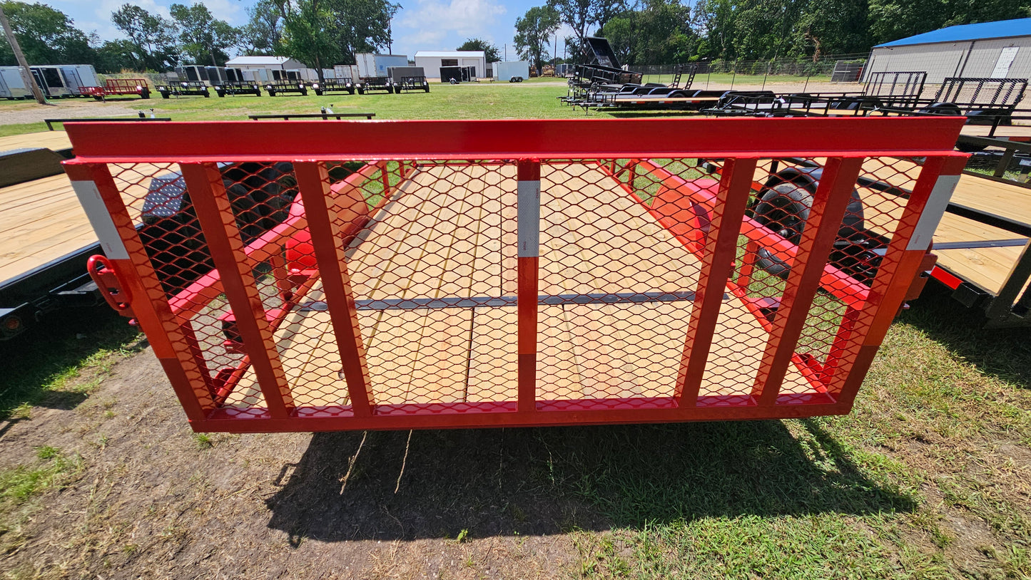 76in X 12ft Utility Trailer - SKU# K25-3272