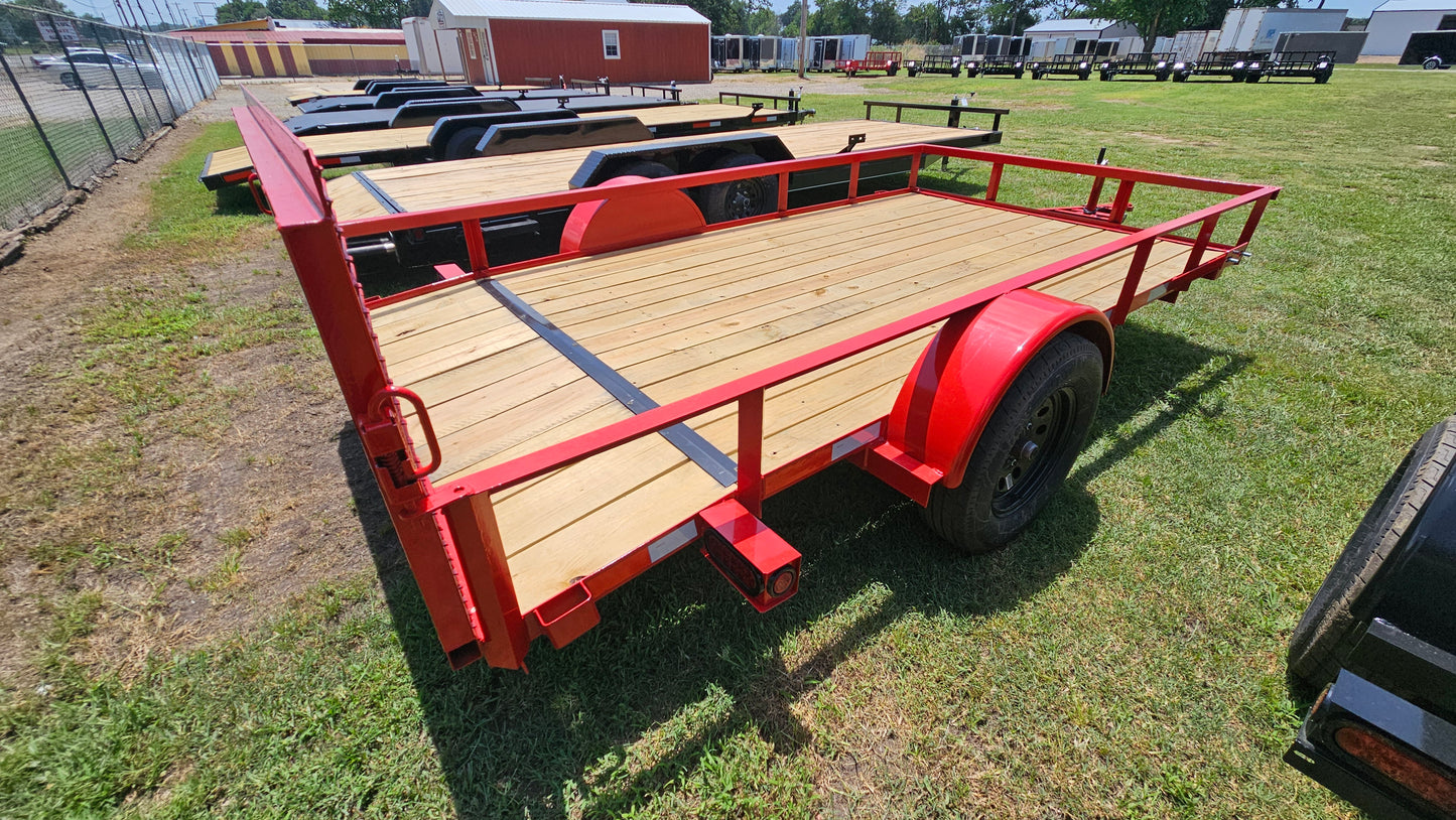 76in X 12ft Utility Trailer - SKU# K25-3272