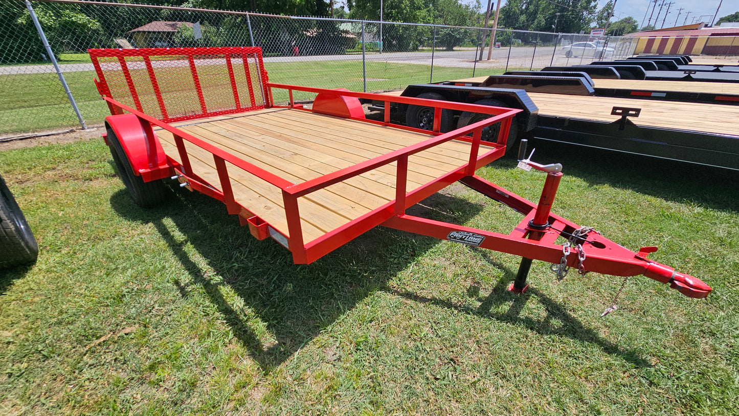 76in X 12ft Utility Trailer - SKU# K25-3272
